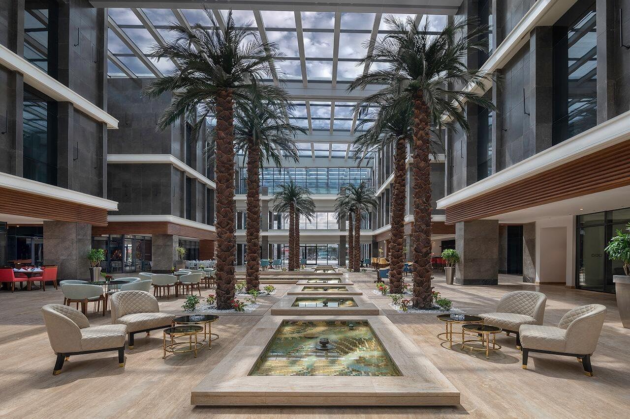 Crystal Inn Hotel - Alamein (Adults Only) エル・アラメイン エクステリア 写真 The lobby of the hotel